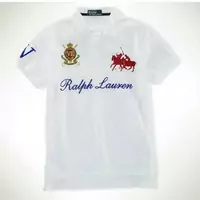 t-shirt ralph lauren populaire hommes polo,t-shirt two pony white